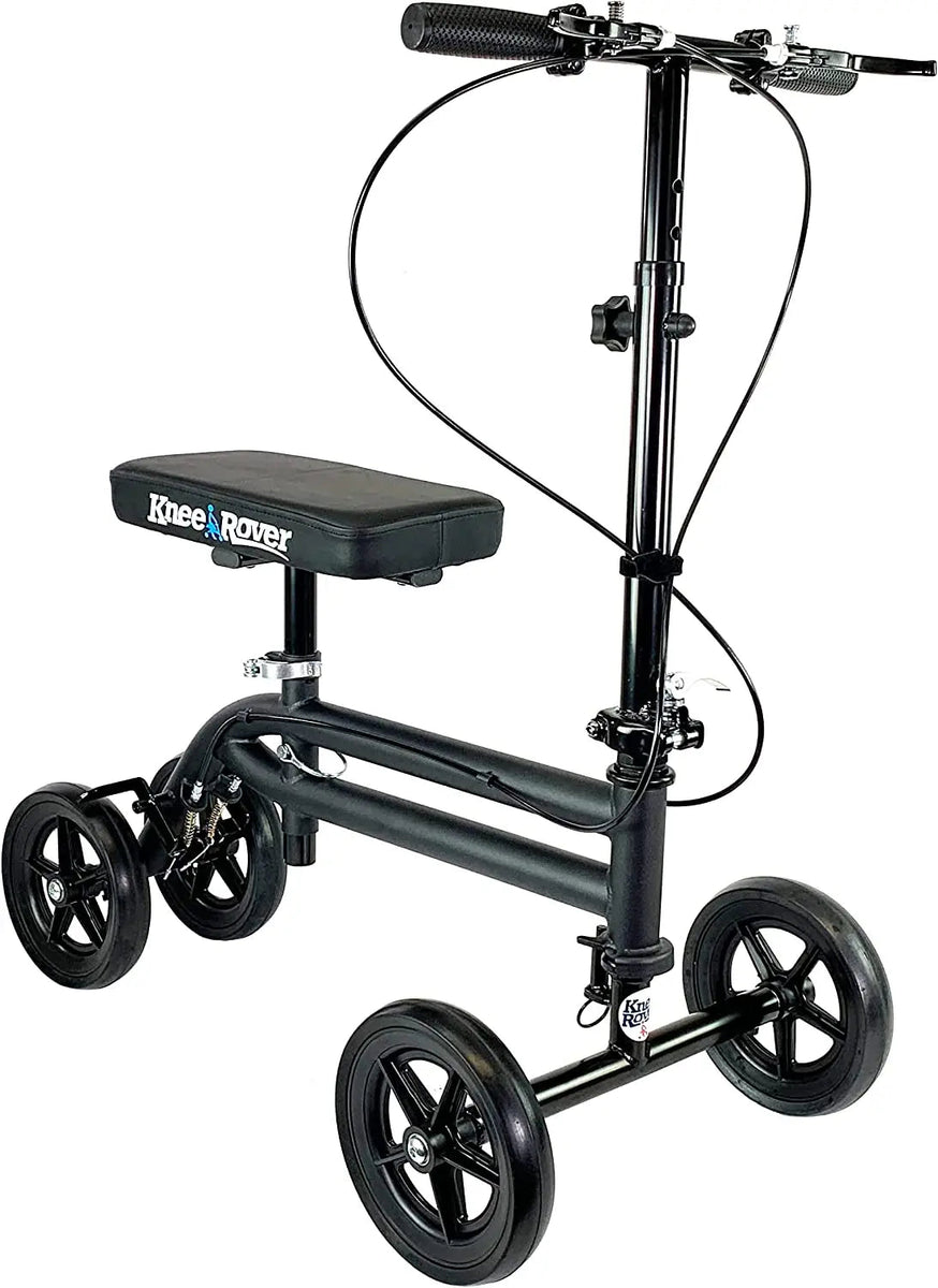 Knee Rover ブラック 4輪歩行器 Economy Knee Walker for Rent by Knee Rover – Wheel Walkers