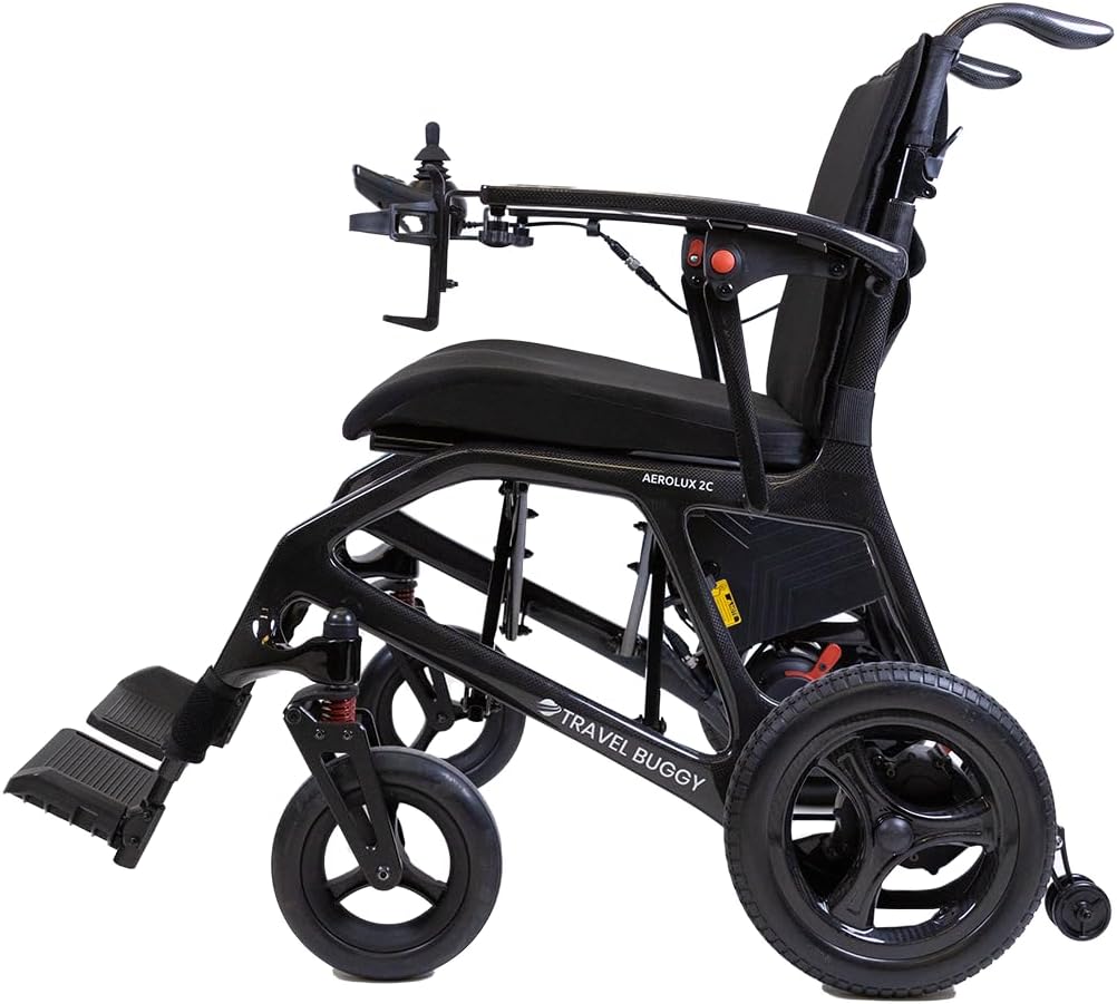 AEROLUX 2Comfort Power Wheelchair by Travel Buggy – Wheel Walkers (WW)