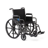 Copy of Durable Wheelchair with Swing Away Foot Rests by Medline Medline