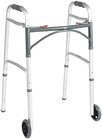 Folding Walker with Two-Wheels Wheel Walkers (WW)